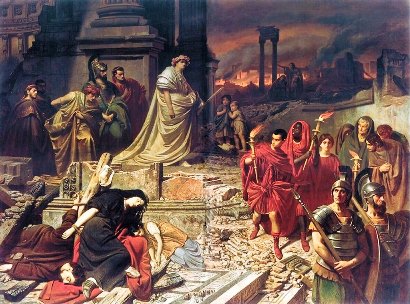 Incendio di Roma (Nerone ?) - anno 64